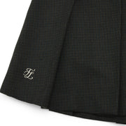 SIDE RIBBON CHECK SKIRT
