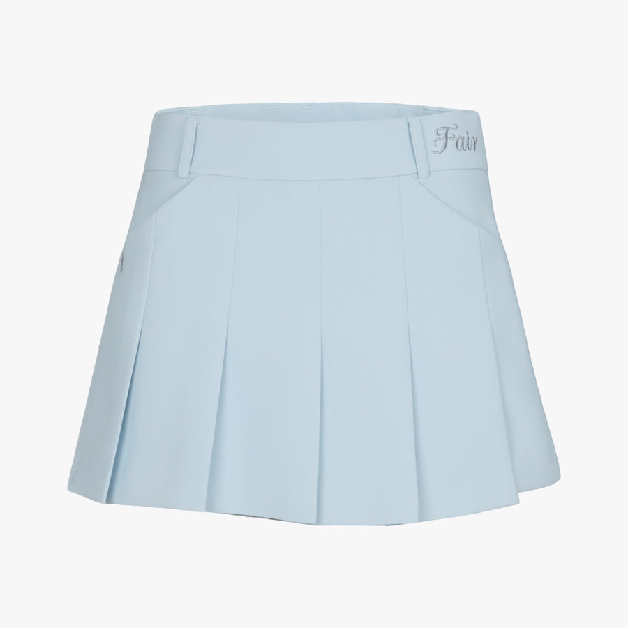 PLEATED SHORT PANTS SKIRT