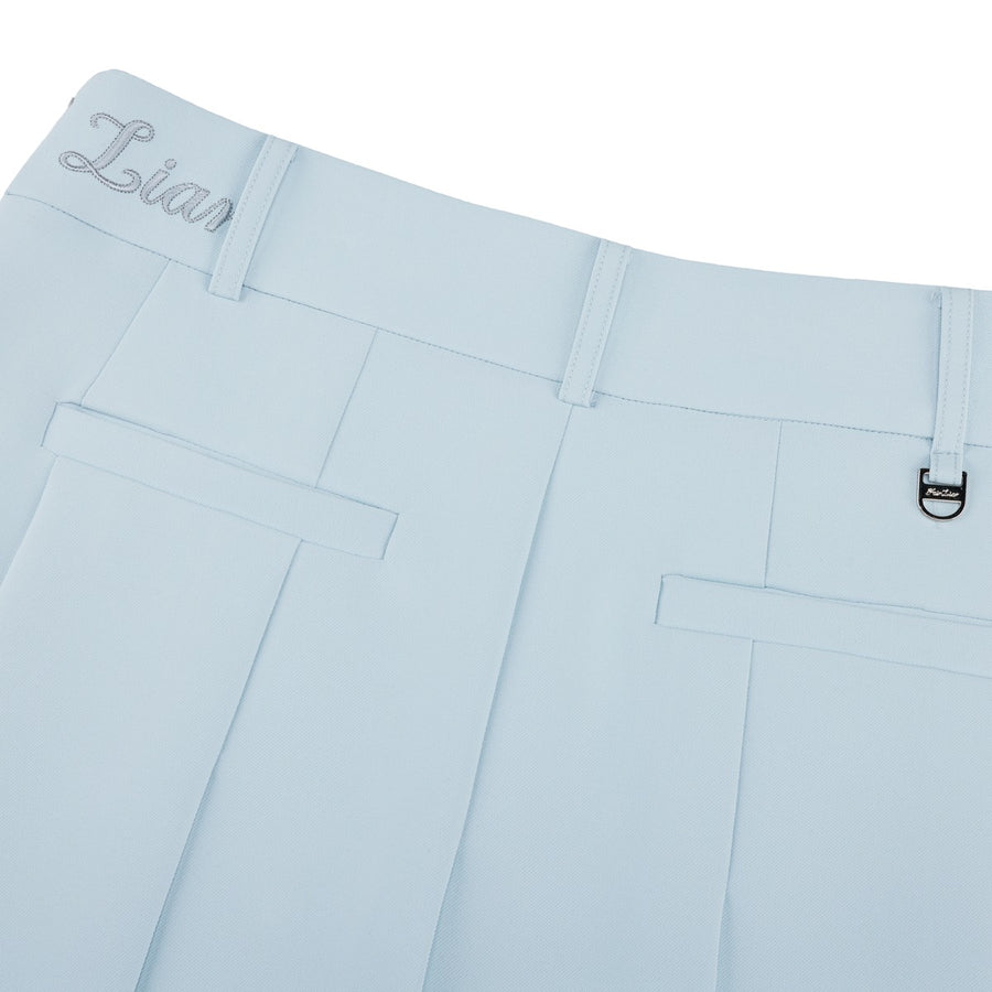 PLEATED SHORT PANTS SKIRT
