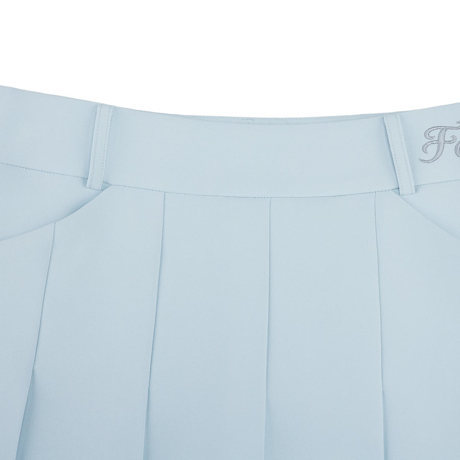 PLEATED SHORT PANTS SKIRT