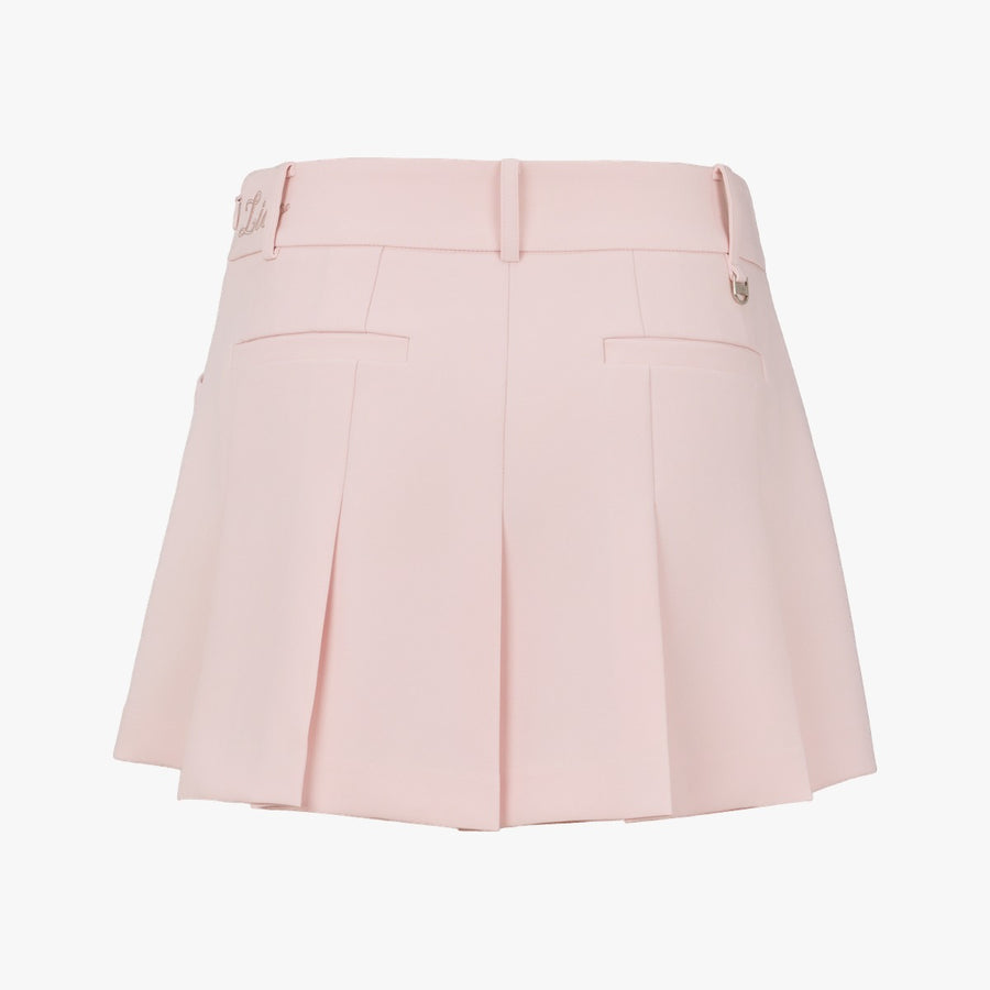 PLEATED SHORT PANTS SKIRT