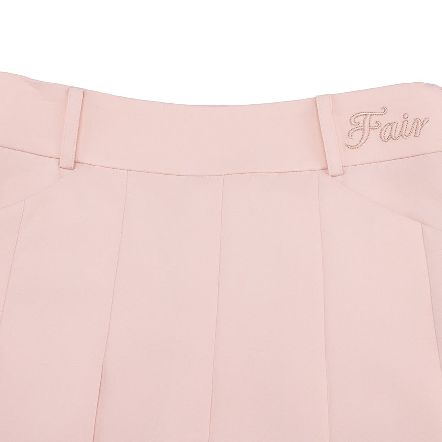 PLEATED SHORT PANTS SKIRT