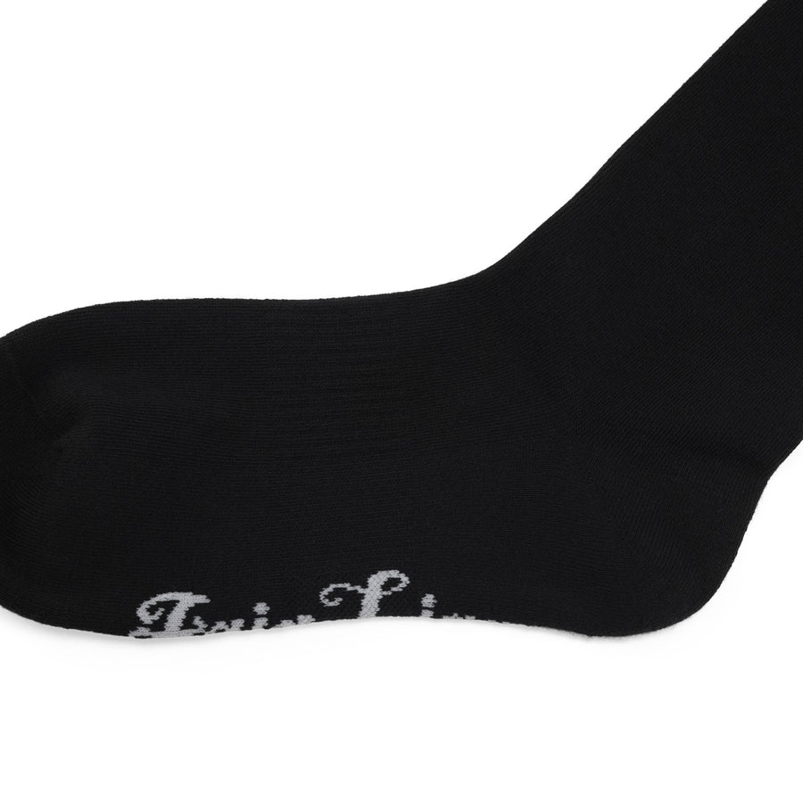 RIBBON ACCENT KNEE-HIGH SOCKS