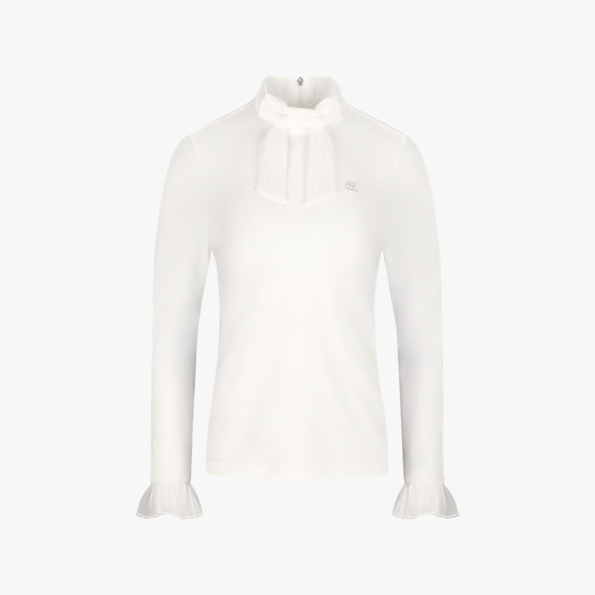 SHEER RIBBON T-SHIRT