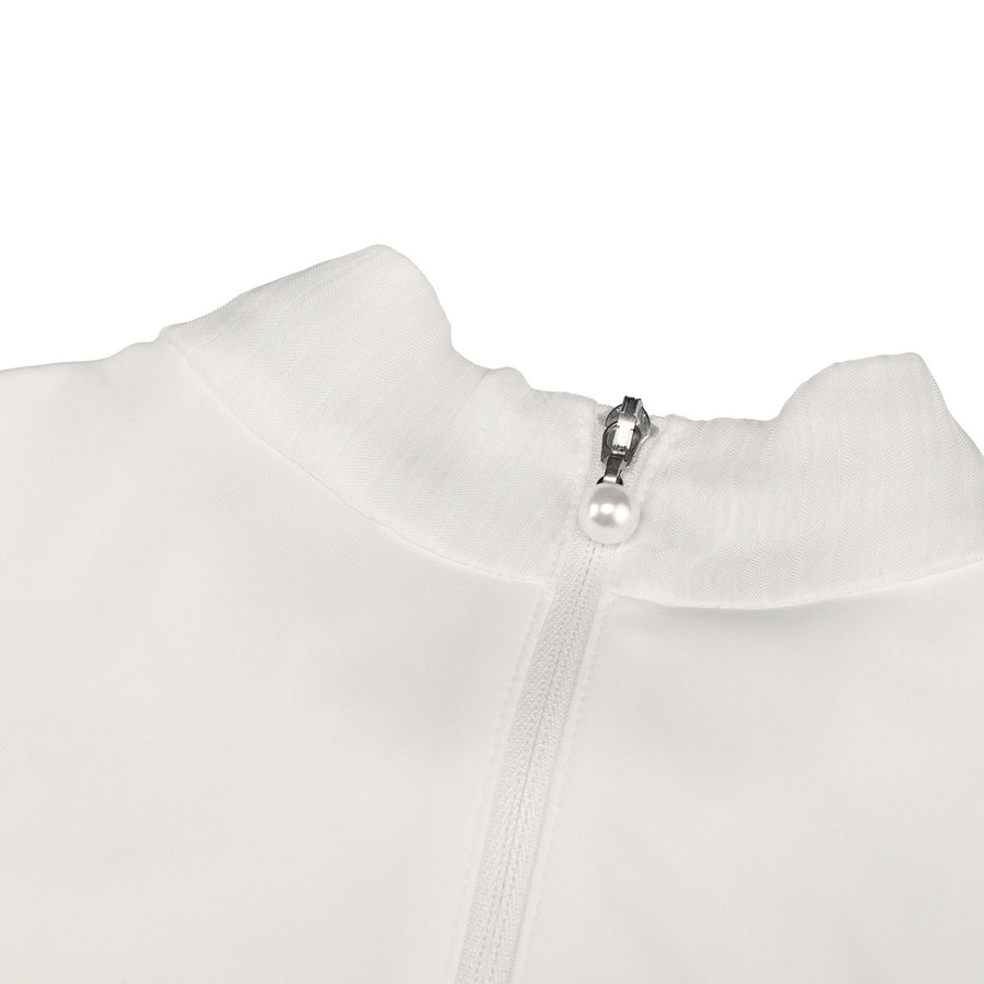 SHEER RIBBON T-SHIRT