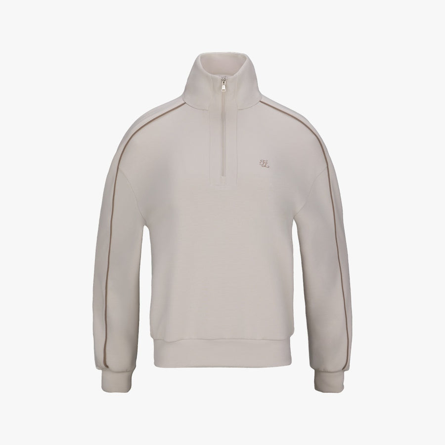 HALF-ZIP PULLOVER T-SHIRT