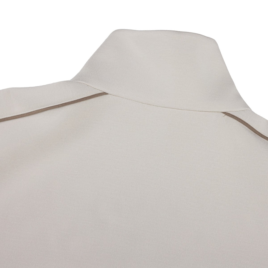 HALF-ZIP PULLOVER T-SHIRT