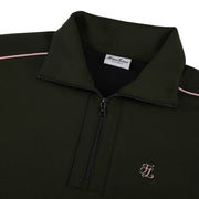 HALF-ZIP PULLOVER T-SHIRT