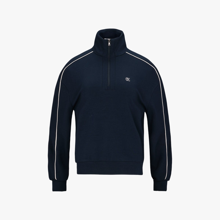 HALF-ZIP PULLOVER T-SHIRT