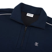 HALF-ZIP PULLOVER T-SHIRT