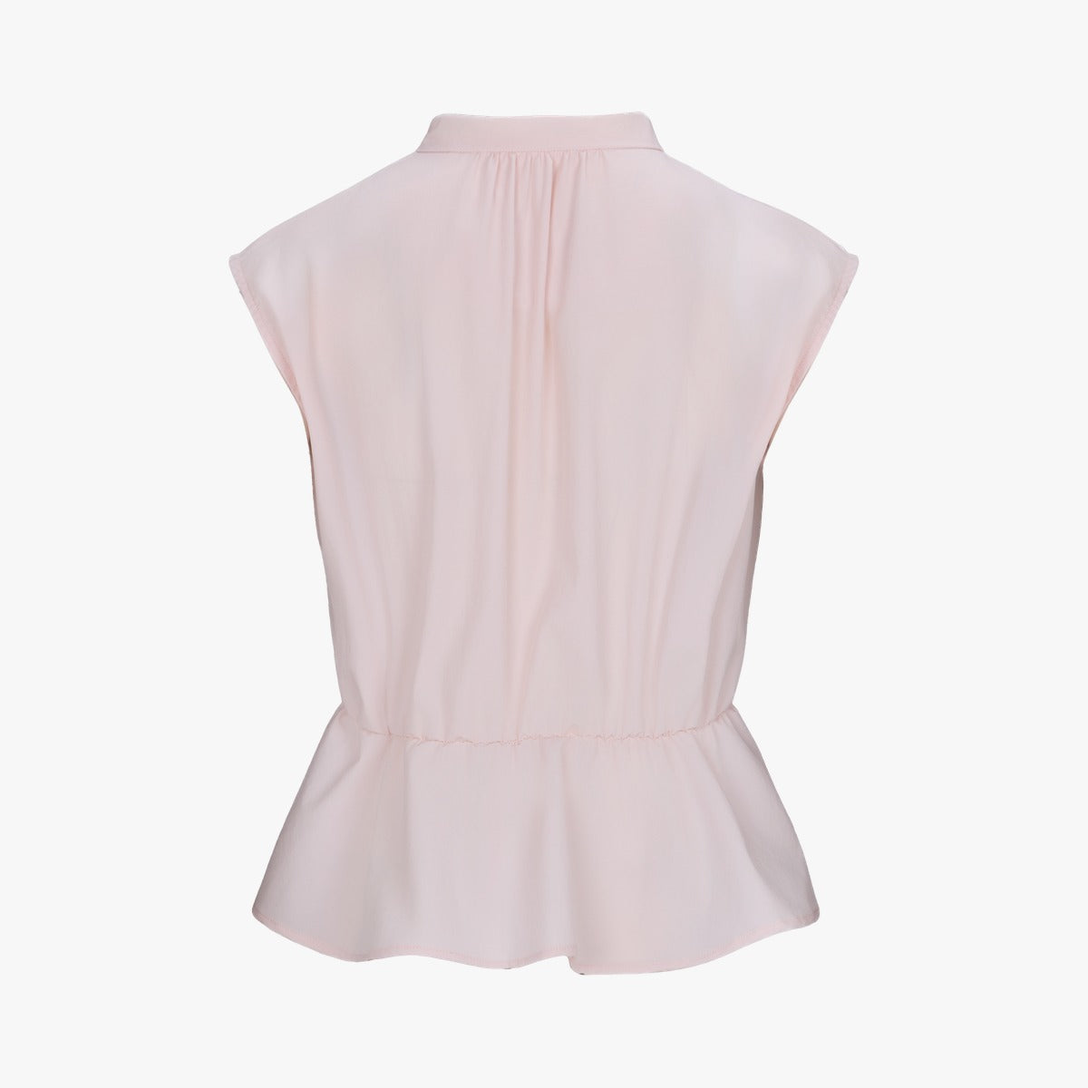 SHEER RIBBON T-SHIRT RUFFLED RIBBON VEST