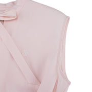 SHEER RIBBON T-SHIRT RUFFLED RIBBON VEST