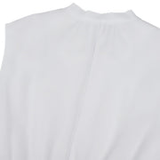 SHEER RIBBON T-SHIRT RUFFLED RIBBON VEST