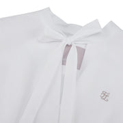 SHEER RIBBON T-SHIRT RUFFLED RIBBON VEST