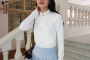 RIBBON FRILL T-SHIRT
