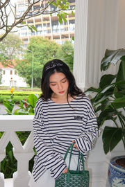 [FLC] WAPPEN STRIPE T-SHIRT