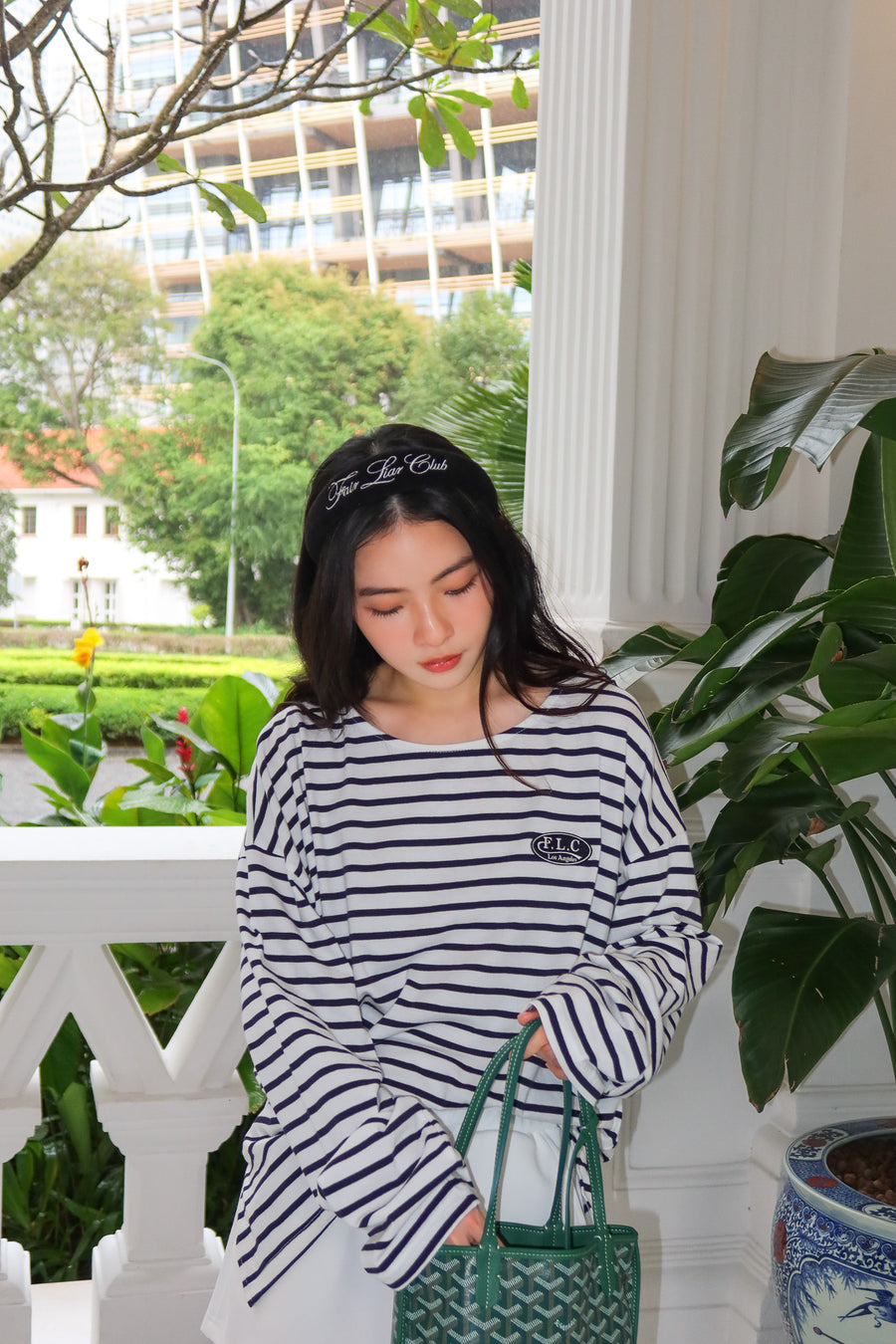 [FLC] WAPPEN STRIPE T-SHIRT