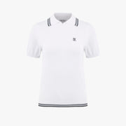 LINE COLORED SHORT SLEEVED KNIT