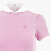 TWO-TONE PIQUE T-SHIRT