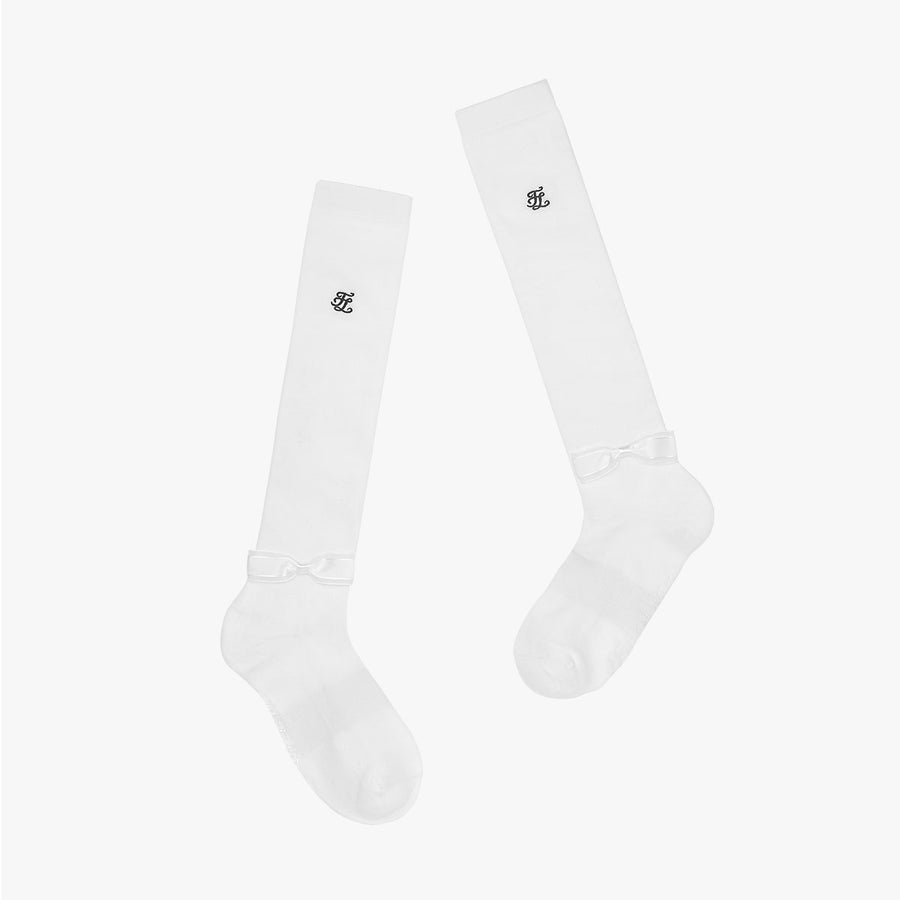 RIBBON KNEE SOCKS