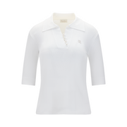 OPEN COLLAR KNIT