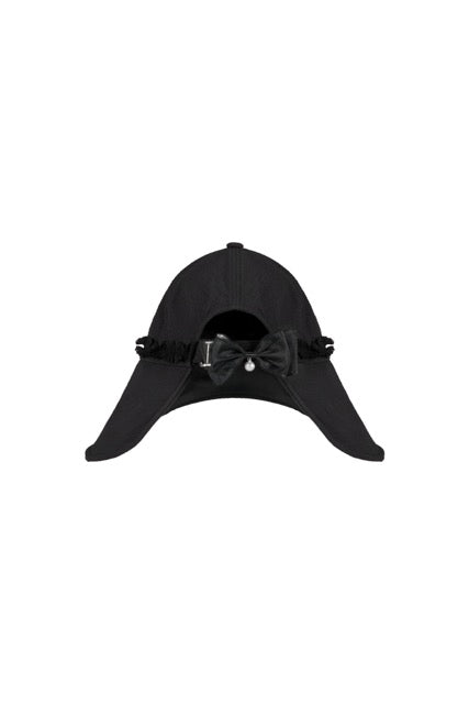 SEERSUCKER BONNET HAT