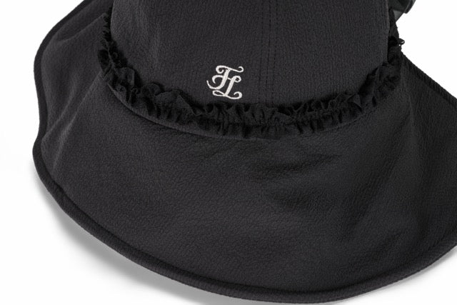 SEERSUCKER BONNET HAT