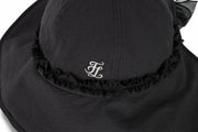 SEERSUCKER BONNET HAT
