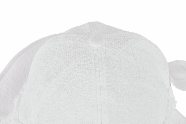 SEERSUCKER BONNET HAT