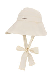 WIDE-BRIMMED BONNET HAT