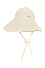 RIBBON WIDE-BRIMMED SUN HAT