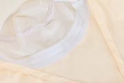 RIBBON WIDE-BRIMMED SUN HAT