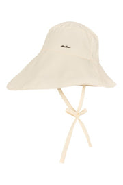 RIBBON WIDE-BRIMMED SUN HAT