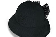 MESH BIG RIBBON BONNET HAT