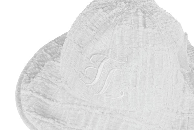 MESH BIG RIBBON BONNET HAT