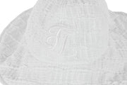 MESH BIG RIBBON BONNET HAT