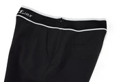 LOGO BANDED BOOTSCUT PANTS