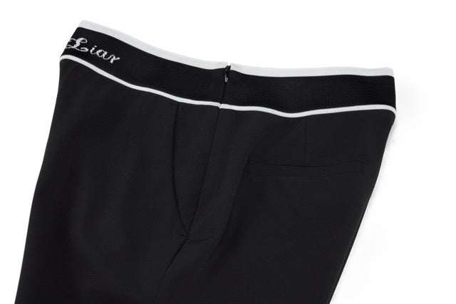 LOGO BANDED BOOTSCUT PANTS