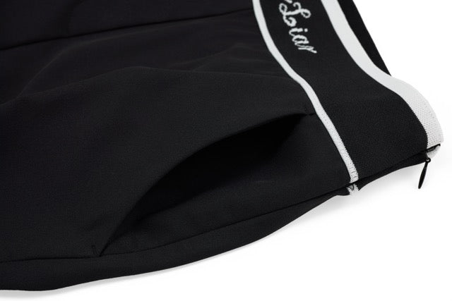 LOGO BANDED BOOTSCUT PANTS