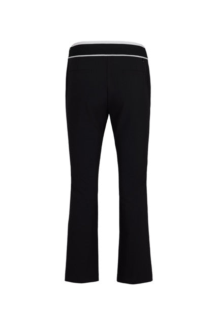 LOGO BANDED BOOTSCUT PANTS