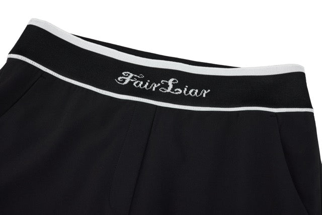 LOGO BANDED BOOTSCUT PANTS