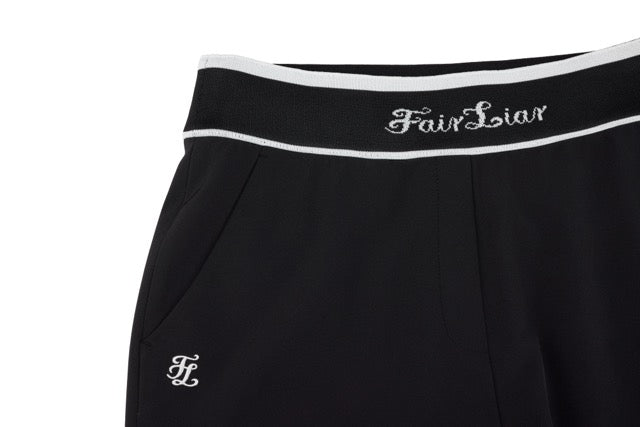 LOGO BANDED BOOTSCUT PANTS
