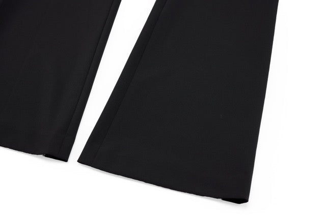 LOGO BANDED BOOTSCUT PANTS