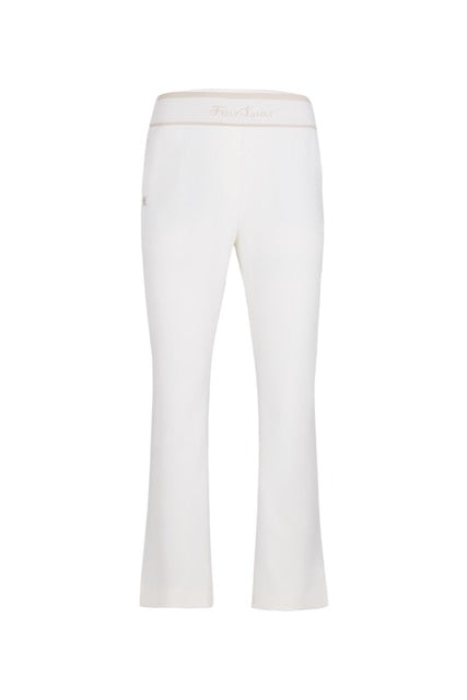LOGO BANDED BOOTSCUT PANTS