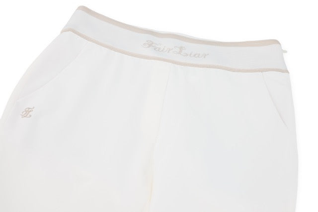 LOGO BANDED BOOTSCUT PANTS