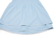 SEERSUCKER SMOKE BAND SKIRT