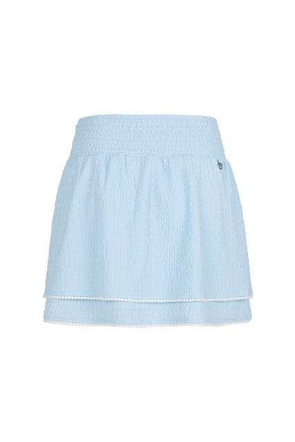 SEERSUCKER SMOKE BAND SKIRT