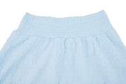 SEERSUCKER SMOKE BAND SKIRT