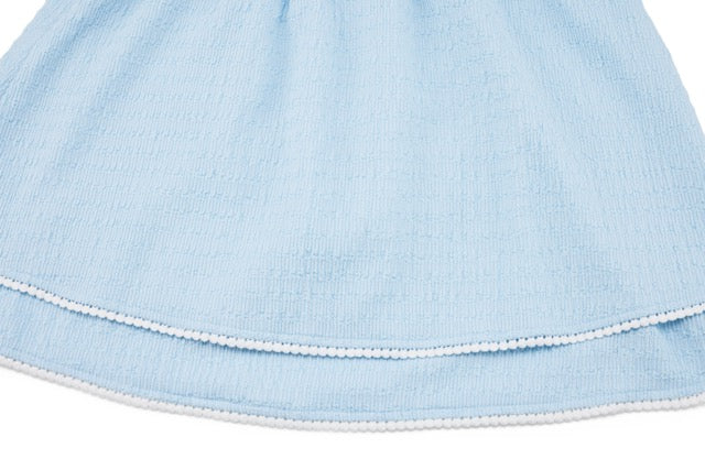 SEERSUCKER SMOKE BAND SKIRT