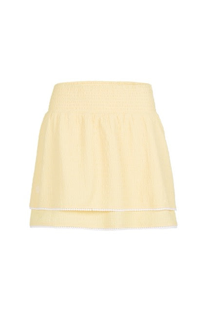 SEERSUCKER SMOKE BAND SKIRT